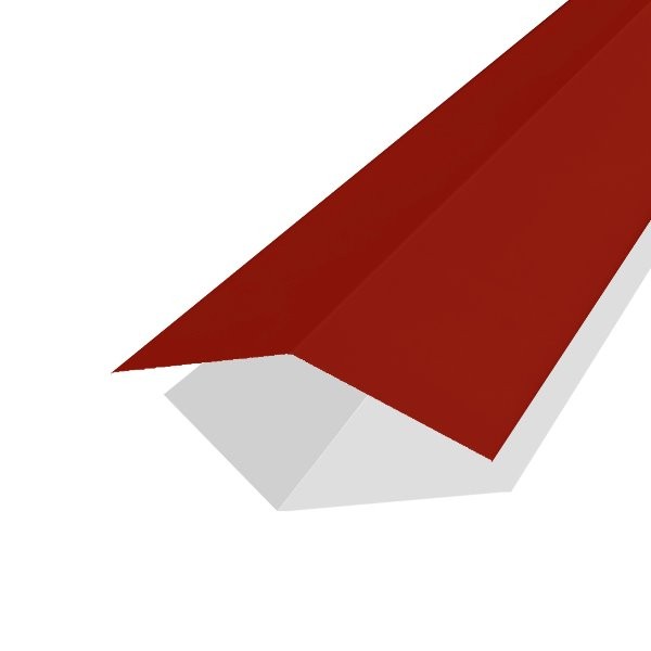 Aretier laque Ep. 0,60 Rouge brun RAL 3011/Blanc RAL 9010  AZ 2M00