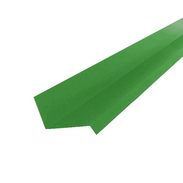 Solin laquee Ep. 0,50 Vert jaune RAL 6001 / Bleu ciel RAL 5015 AZ 2M00