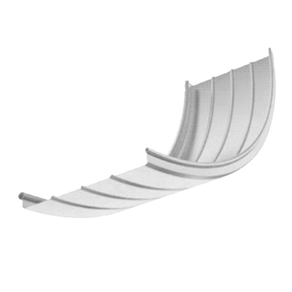 Nervure cintre laquee Ep. 0,60 Blanc