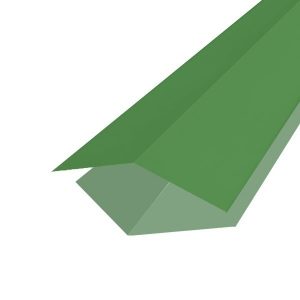 Aretier laque Ep. 0,50 Vert jaune RAL 6001 / Vert bornéo RAL 6021AZ 2M00