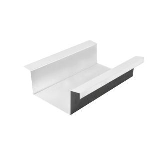 Cheneau  aluminium laqué DF Ep. 0,90 Blanc