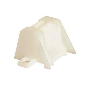 Pontet en plastique angulaire gris