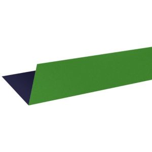 Noue laque Ep. 0,60  Gris graphite RAL 7024/ Vert jaune RAL 6001 AZ 2M00