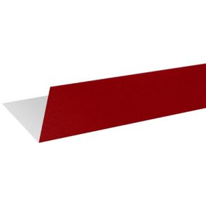 Noue laque Ep. 0,60 Rouge brun RAL 3011/Blanc RAL 9010