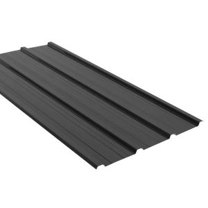 Nérvuré aluminium laqué DF ép.0.90 Ardoise